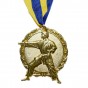 Медаль нагородна 43528 Карате Д7см Золото